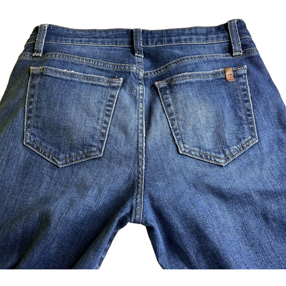 Joe's Womens Jeans Size 28 Skinny Lucille Ankle Distressed Blue Denim Stretch - Picture 9 of 12